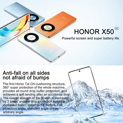Honor X50 5G, 108MP Camera, 6.78 inch MagicOS 7.1.1 Snapdragon 6 Gen1 Octa Core up to 2.2GHz, Network: 5G, OTG, Not Support Google Play, Memory:8GB+256GB(Silver) - Honor by Huawei | Online Shopping UK | buy2fix