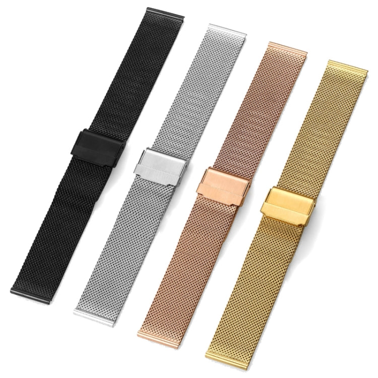 For Huawei Watch 4 / 4 Pro Milan Steel Mesh Double Buckle Watch Band(Blue) - Watch Bands by buy2fix | Online Shopping UK | buy2fix