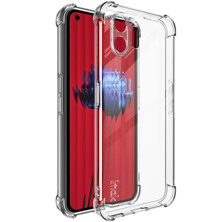 For Nothing Phone2 5G imak Shockproof Airbag TPU Phone Case(Transparent) - More Brand by imak | Online Shopping UK | buy2fix