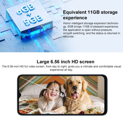 Honor Play 40C 5G, 6GB+128GB, 6.56 inch MagicOS 7.1 Snapdragon 480 Plus Octa Core up to 2.2GHz, Network: 5G, Not Support Google Play(Sky Blue) - Honor by Huawei | Online Shopping UK | buy2fix