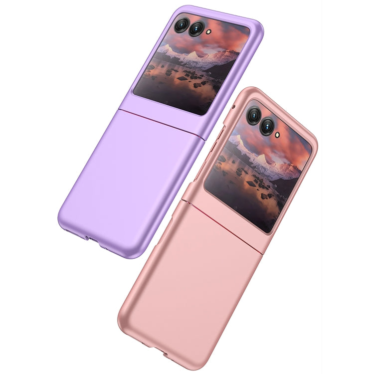 For Motorola Razr 40 Ultra GKK Ultra-thin Full Coverage Phone Case(Pink) - Motorola Cases by GKK | Online Shopping UK | buy2fix