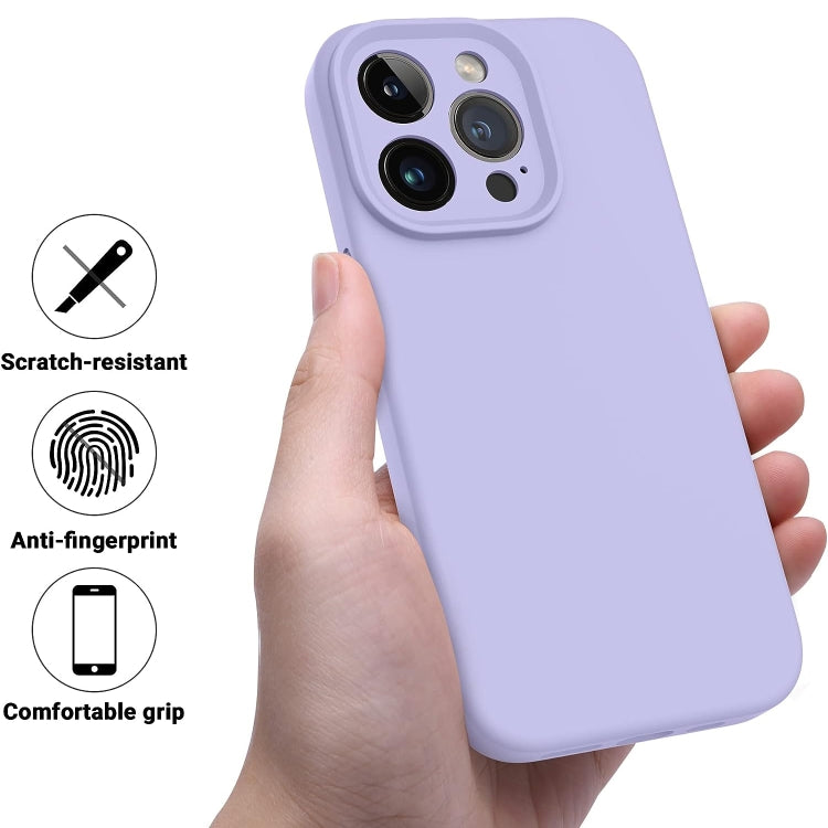 For iPhone 15 Pro LK MagSafe Magnetic Silicone Phone Case(Purple) - iPhone 15 Pro Cases by buy2fix | Online Shopping UK | buy2fix