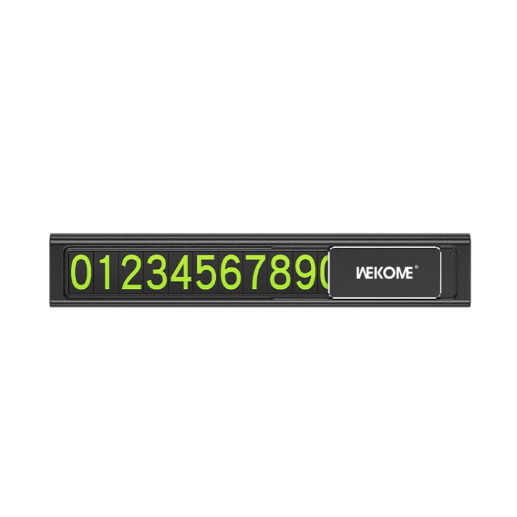 WK WT-SPO8 Metal Invisible Parking Phone Number Card - Parking Card by WK | Online Shopping UK | buy2fix