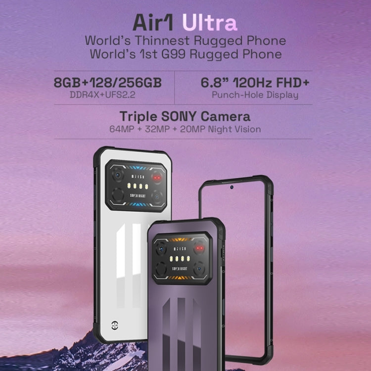 IIIF150 Air1 Ultra,Dual Back Cameras, 8GB+256GB, Face ID Screen Fingerprint Identification, 6.8 inch Android 12.0 MediaTek Helio G99 MT6789 Octa Core, NFC, OTG, Network: 4G(Maple) - Other by IIIF150 | Online Shopping UK | buy2fix