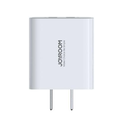 JOYROOM JR-TCN04 2.1A Dual USB Charger, Specification:US Plug - USB Charger by JOYROOM | Online Shopping UK | buy2fix