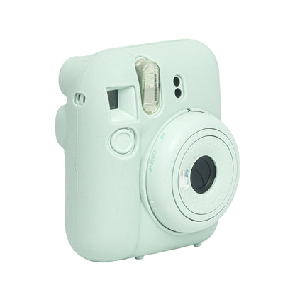 For FUJIFILM instax mini 12 Soft Silicone Camera Protective Case(Green) - Protective Case by buy2fix | Online Shopping UK | buy2fix