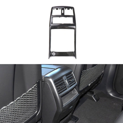 For Mercedes Benz ML320 / GL450 Car Rear Air Conditioner Air Outlet Panel Cover 166 680 7003, Style:Single Hole(Carbon Fiber) - Air Conditioning System by buy2fix | Online Shopping UK | buy2fix