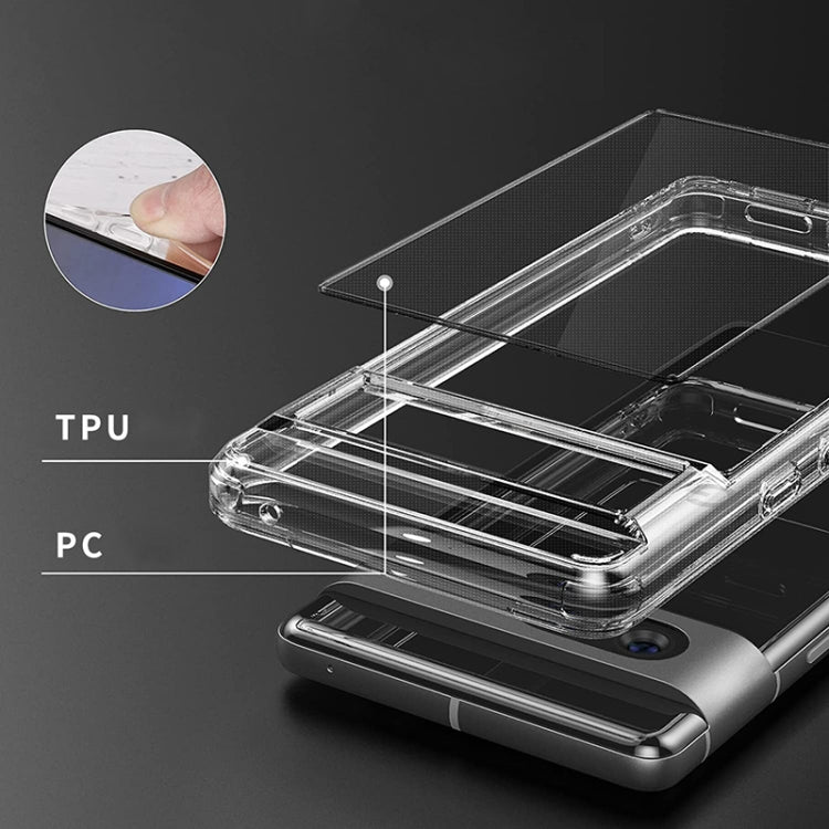 For Google Pixel 8 Transparent MagSafe Magnetic PC + TPU Phone Case - Google Cases by buy2fix | Online Shopping UK | buy2fix