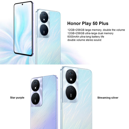 Honor Play 50 Plus, 12GB+256GB, 6.8 inch MagicOS 7.2 Dimensity 6020 Octa Core up to 2.2GHz, Network: 5G, OTG, Not Support Google Play(Green) - Honor by Huawei | Online Shopping UK | buy2fix