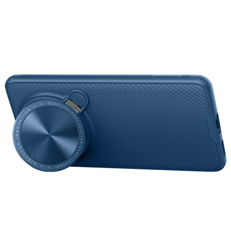 For Huawei Mate 60 Pro/60 Pro+ NILLKIN Black Mirror Prop CD Texture Mirror MagSafe Magnetic Phone Case(Blue) - Huawei Cases by NILLKIN | Online Shopping UK | buy2fix