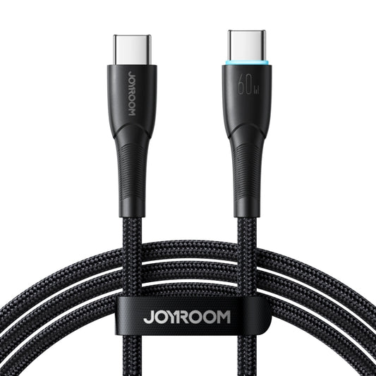 JOYROOM SA32-CC3 Starry Series 60W USB-C / Type-C to USB-C / Type-C Fast Charging Data Cable, Length:1m(Black) - USB-C & Type-C Cable by JOYROOM | Online Shopping UK | buy2fix