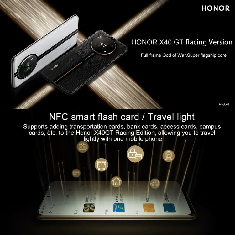 Honor X40 GT Racing, 12GB+512GB , 6.81 inch Magic OS 7.0 Snapdragon 888 Octa Core up to 2.84GHz, Network: 5G, OTG, NFC, Not Support Google Play(Racing Silver) - Honor by Huawei | Online Shopping UK | buy2fix