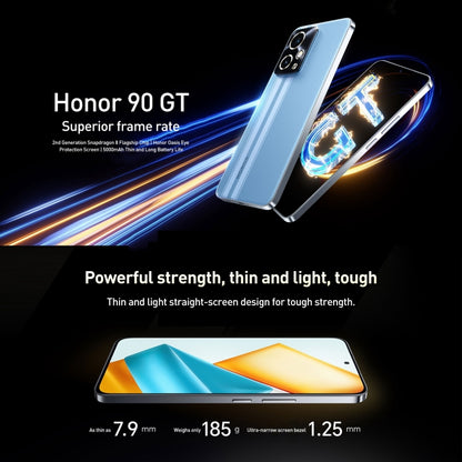 Honor 90 GT, 16GB+512GB, 6.7 inch Magic OS 7.2 Snapdragon 8 Gen 2 Octa Core, Network: 5G, OTG, NFC, Support Google Play(Blue) - Honor by Huawei | Online Shopping UK | buy2fix