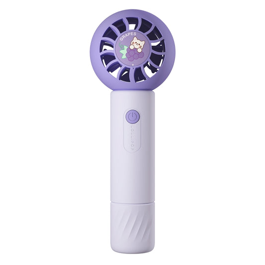 MF062 Mini Handheld Lollipop Electric Fan (Purple) - Consumer Electronics by buy2fix | Online Shopping UK | buy2fix