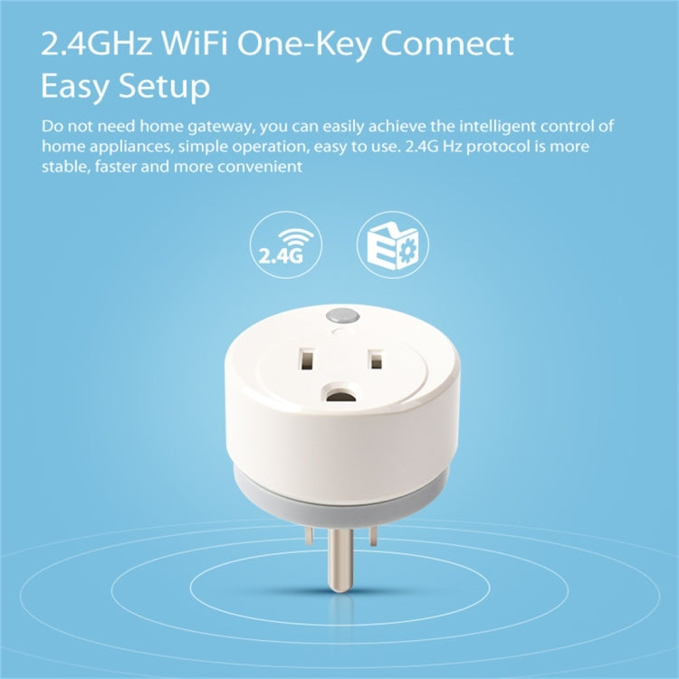 NEO NAS-WR02W WiFi US Smart Power Plug,with Remote Control Appliance Power ON/OFF via App & Timing function - Consumer Electronics by NEO | Online Shopping UK | buy2fix