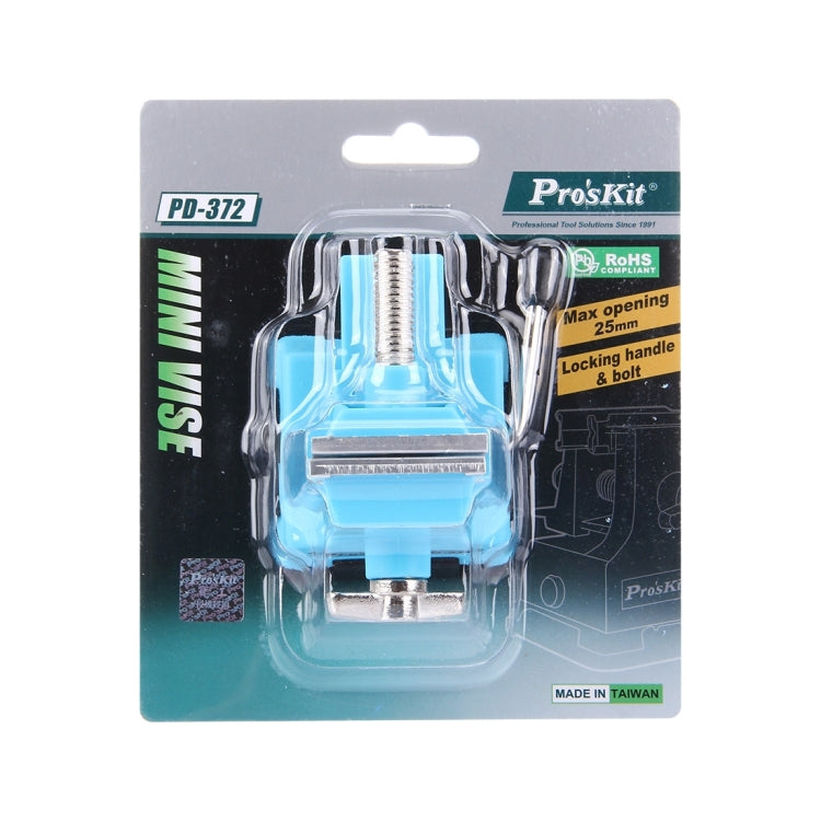 Proskit PD-372 Mini Table Vice, Maximum Opening Diameter: 25mm - Soldering Iron Stand by ProsKit | Online Shopping UK | buy2fix