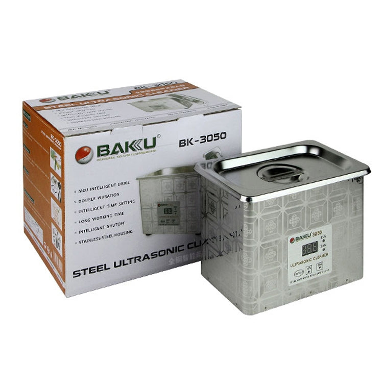 BAKU BK-3050 35W / 50W Adjustable 0.8L LCD Display Ultrasonic Cleaner, AC 110V - Home & Garden by BAKU | Online Shopping UK | buy2fix