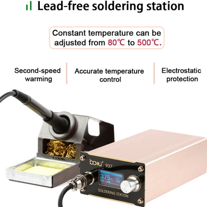 BAKU BA-937 LCD Digital Display Soldering Iron Welding Station Set, US Plug - Soldering Iron Set by BAKU | Online Shopping UK | buy2fix