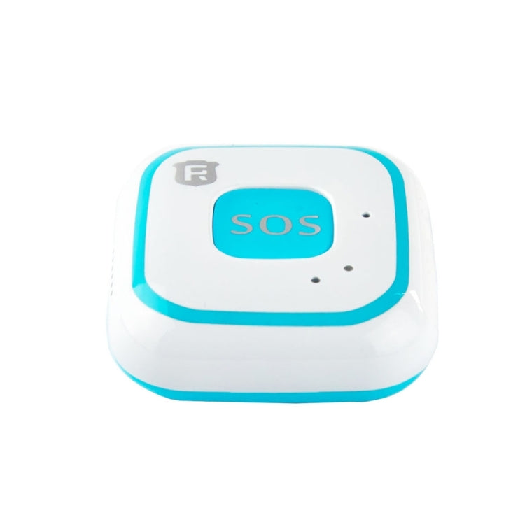 REACHFAR V28 Necklace Style GSM Mini LBS WiFi AGPS Tracker SOS Communicator(Blue) - Personal Tracker by REACHFAR | Online Shopping UK | buy2fix