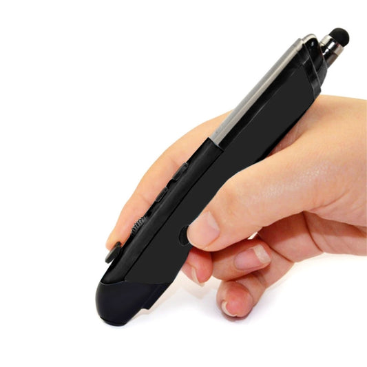 PR-08 2.4G Innovative Pen-style Handheld Wireless Smart Mouse, Support Windows 8 / 7 / Vista / XP /  2000 / Android / Linux / Mac OS. , Effective Distance: 10m(Black) -  by buy2fix | Online Shopping UK | buy2fix