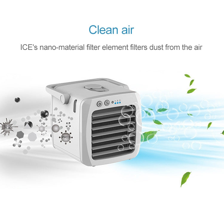Mini Portable Household USB Refrigeration Air Conditioning Fan Air Cooler - Consumer Electronics by buy2fix | Online Shopping UK | buy2fix