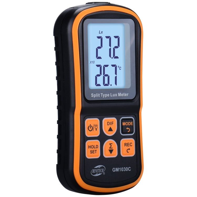 BENETECH GM1030C Portable Split Digital Illuminometer LUX Meter - Consumer Electronics by BENETECH | Online Shopping UK | buy2fix