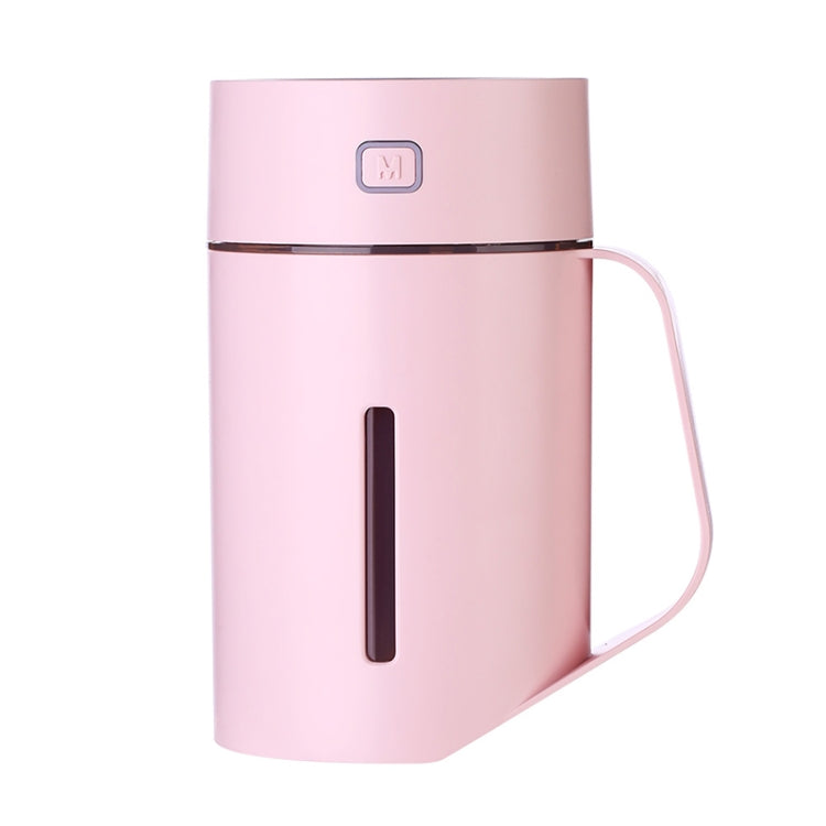 ML-S2 Water Cup Shape Intelligent Mute LED Night Light Atomized Humidifier Air humidification Machine(Pink) - Home & Garden by buy2fix | Online Shopping UK | buy2fix