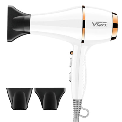 VGR V-414 2200W Negative Ion Hair Dryers with 6 Gear Adjustment, Plug Type: EU Plug(White) - Hair Dryers & Accessories by VGR | Online Shopping UK | buy2fix