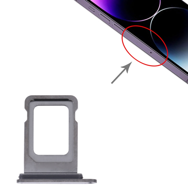 SIM+SIM Card Tray for iPhone 14 Pro (Purple) - Repair & Spare Parts by buy2fix | Online Shopping UK | buy2fix