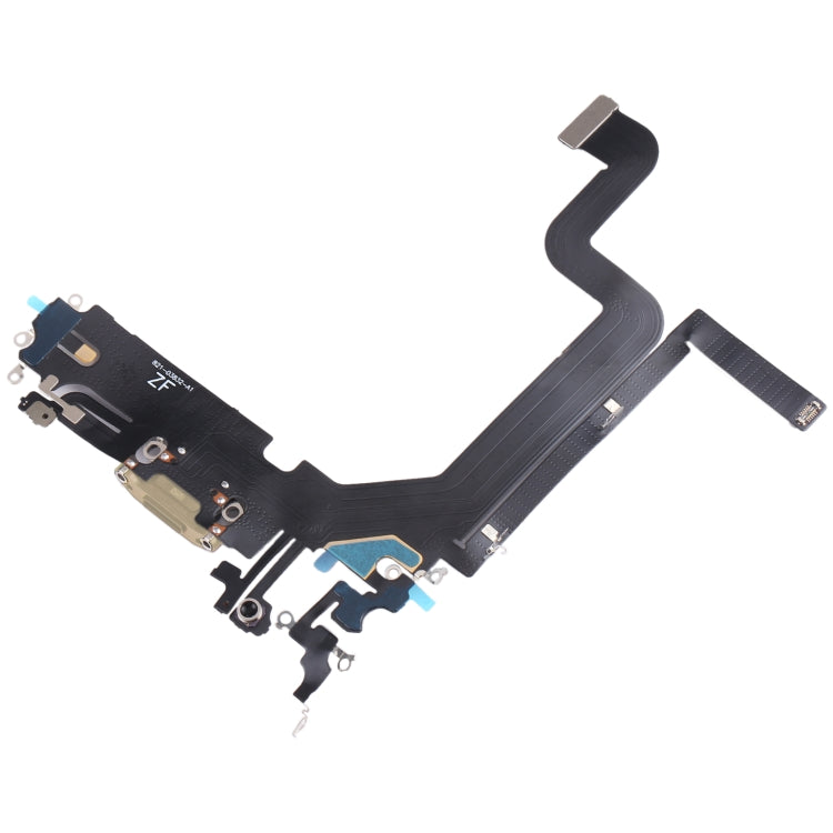 For iPhone 14 Pro Max Charging Port Flex Cable (Gold) -  by buy2fix | Online Shopping UK | buy2fix