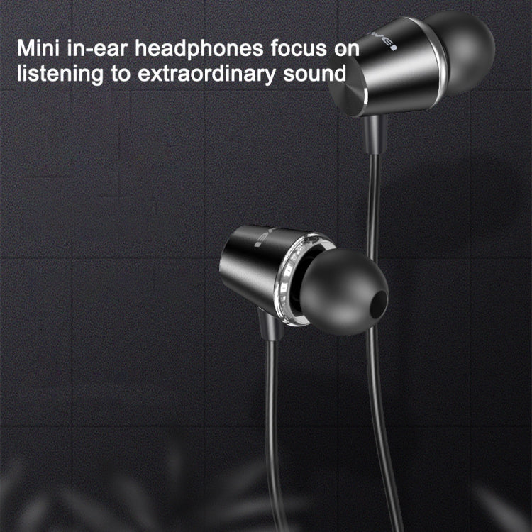 awei PC-2 Mini Stereo In-ear Headset - In Ear Wired Earphone by awei | Online Shopping UK | buy2fix