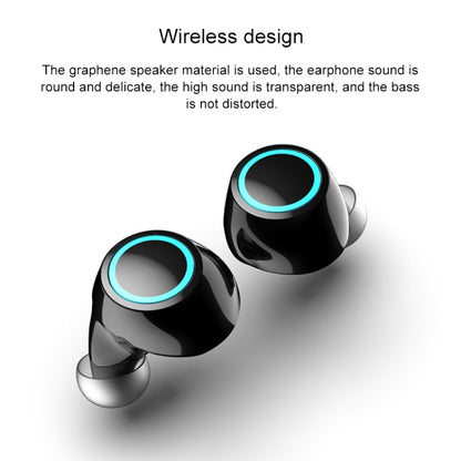 S5 Twins Sports Magnetic Ear-in TWS Bluetooth V5.0 Wireless Earphones(Gold) - TWS Earphone by buy2fix | Online Shopping UK | buy2fix