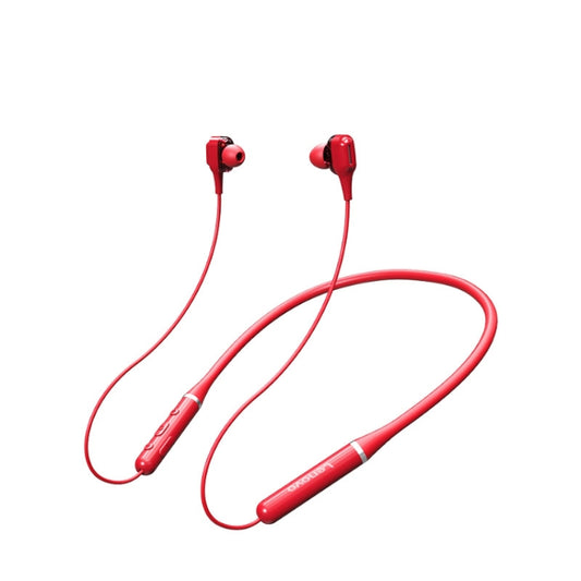 Original Lenovo XE66 Intelligent Noise Reduction 8D Subwoofer Magnetic Neck-mounted Sports Bluetooth Earphone, Support Hands-free Call (Red) - Neck-mounted Earphone by Lenovo | Online Shopping UK | buy2fix
