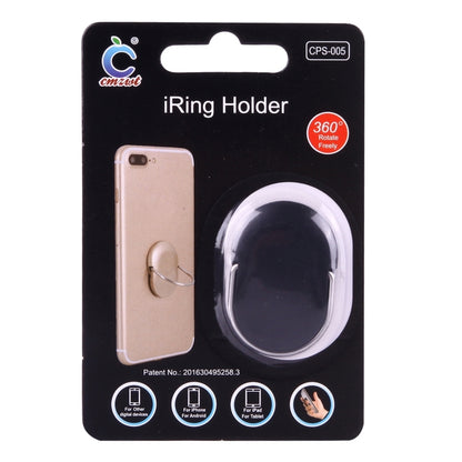 Cmzact CPS-005 Universal 360 Degrees Rotatable Plastic Ring Holder(Black) - Ring Holder by buy2fix | Online Shopping UK | buy2fix