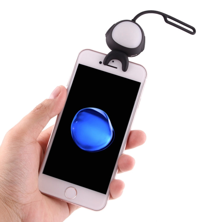 For Smart Phone Self Light with Hook, For iPhone, Galaxy, Huawei, Xiaomi, LG, HTC and Other Smart Phones(Black) - Consumer Electronics by buy2fix | Online Shopping UK | buy2fix