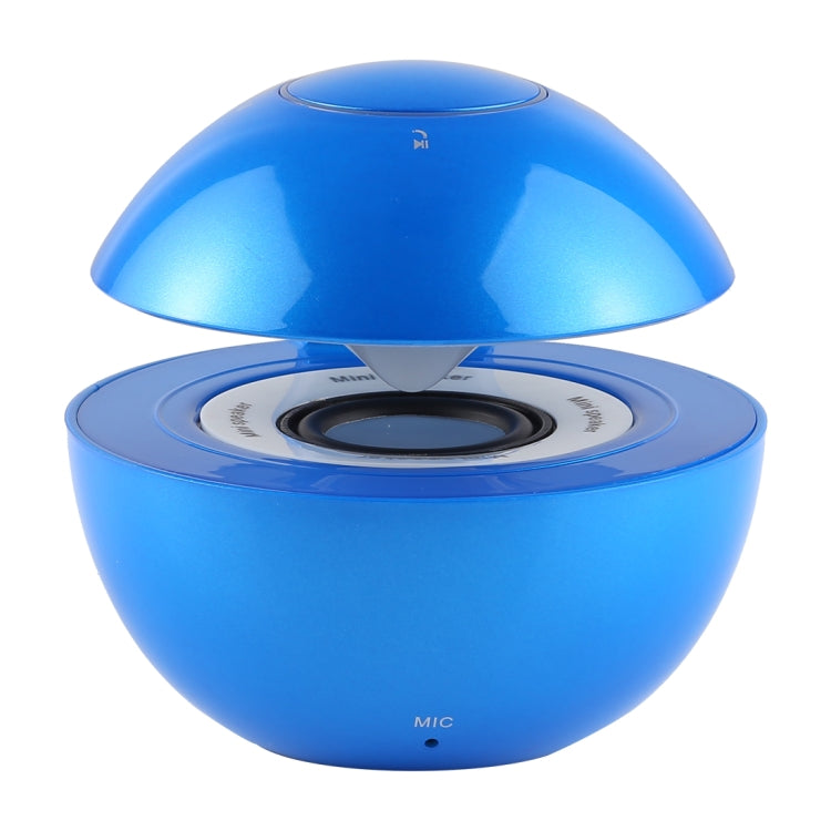 BT-118 Mini Wireless Bluetooth Speaker with Breathing Light, Support Hands-free / TF Card / AUX(Blue) - Mini Speaker by buy2fix | Online Shopping UK | buy2fix