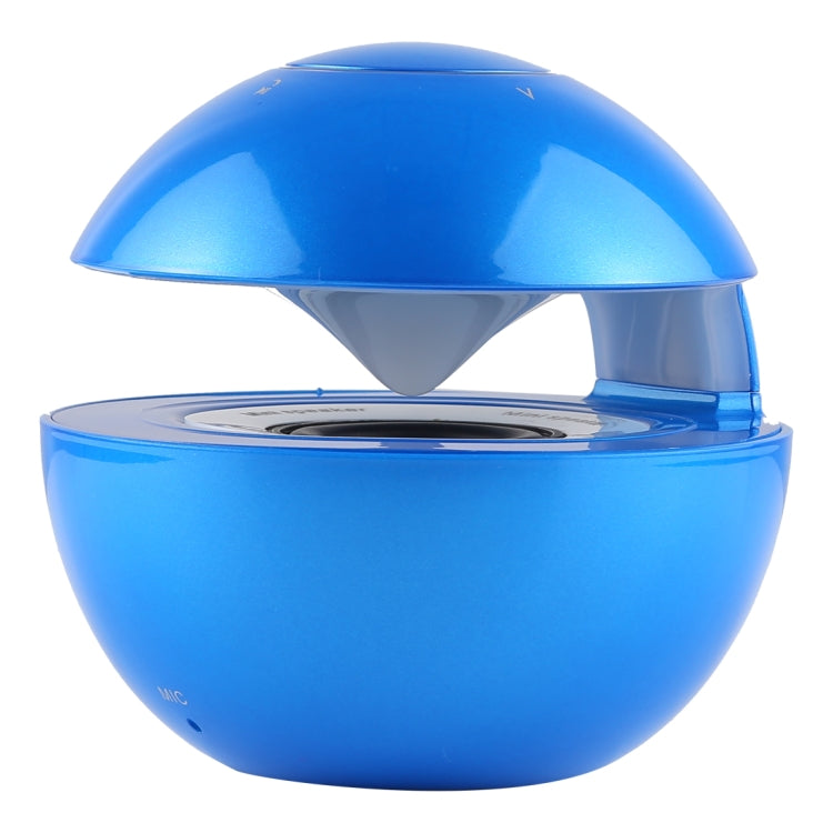 BT-118 Mini Wireless Bluetooth Speaker with Breathing Light, Support Hands-free / TF Card / AUX(Blue) - Mini Speaker by buy2fix | Online Shopping UK | buy2fix