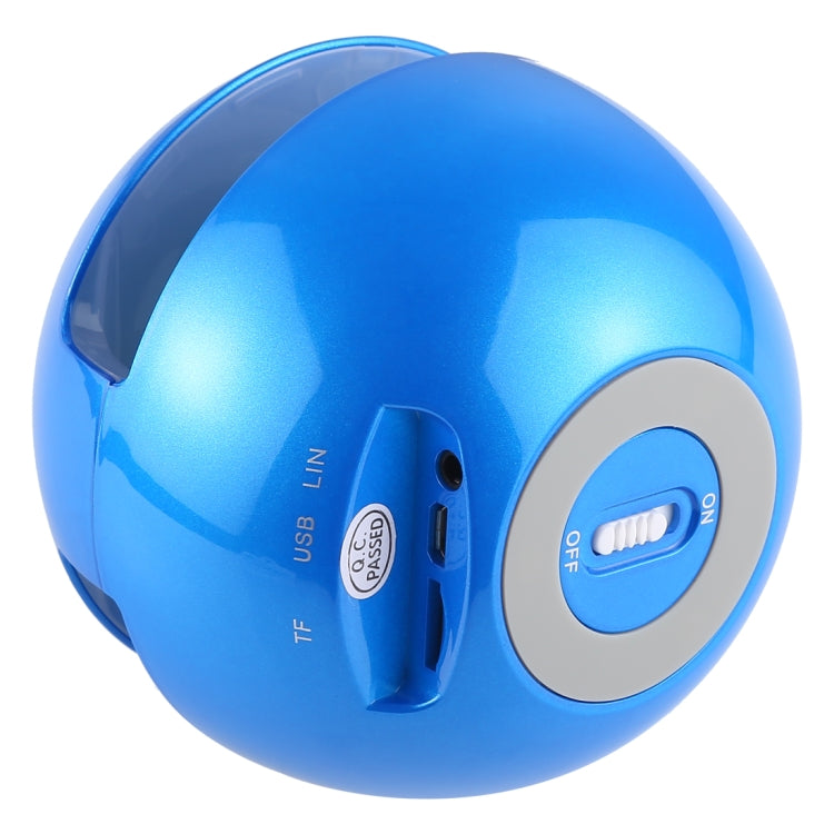 BT-118 Mini Wireless Bluetooth Speaker with Breathing Light, Support Hands-free / TF Card / AUX(Blue) - Mini Speaker by buy2fix | Online Shopping UK | buy2fix