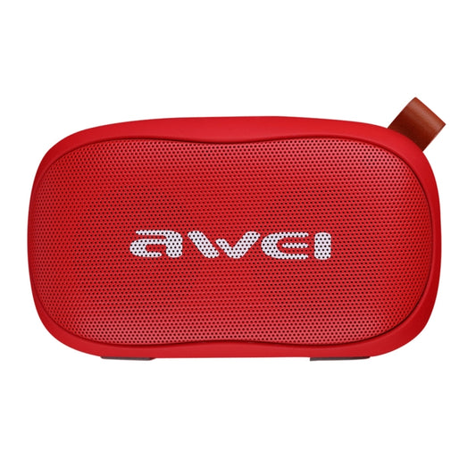 awei Y900 Mini Portable Wireless Bluetooth Speaker Noise Reduction Mic, Support TF Card / AUX(Red) - Mini Speaker by awei | Online Shopping UK | buy2fix