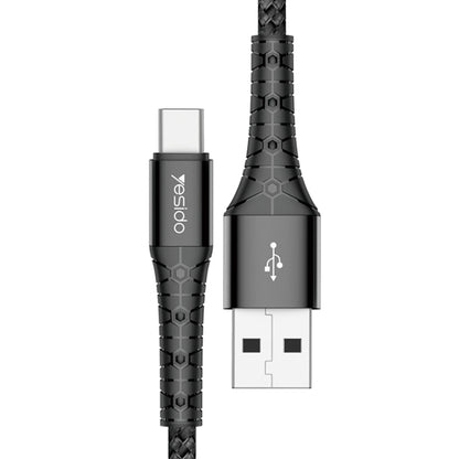 Yesido CA50 2.4A USB to USB-C / Type-C Charging Cable, Length: 2m - USB-C & Type-C Cable by Yesido | Online Shopping UK | buy2fix