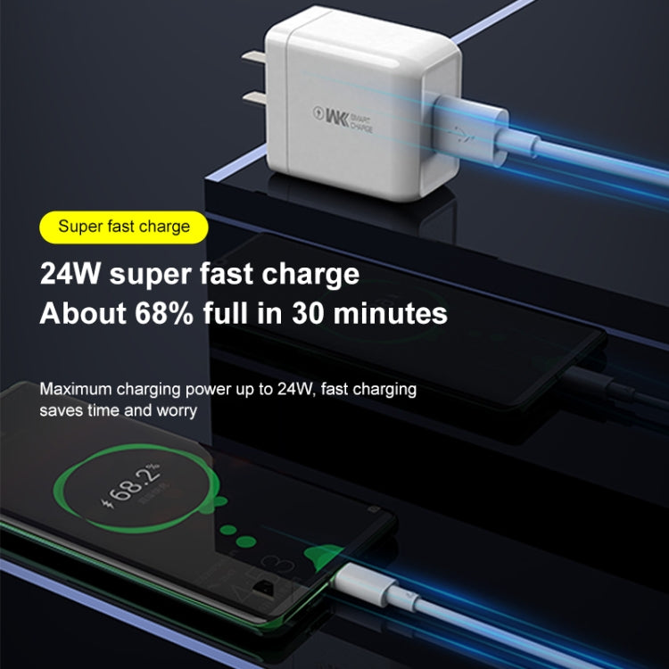 WK WP-U103 Max 24W Lindon Super Fast Charger, Plug Type: CN - Apple Accessories by WK | Online Shopping UK | buy2fix