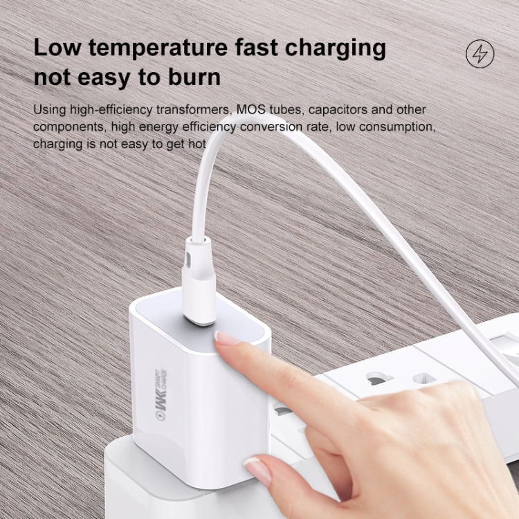 WK WP-U69m 2.0A Speed Mini USB Charger + USB to Micro USB Data Cable, Plug Type: US Plug - USB Charger by WK | Online Shopping UK | buy2fix