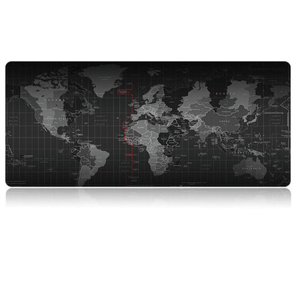 Extended Large Anti-Slip World Map Pattern Soft Rubber Smooth Cloth Surface Game Mouse Pad Keyboard Mat, Size: 60 x 30cm -  by buy2fix | Online Shopping UK | buy2fix