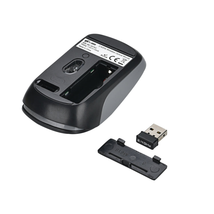 MC Saite MC-367 2.4GHz Wireless Mouse with USB Receiver for Computer PC Laptop (Black) - Wireless Mice by MC Saite | Online Shopping UK | buy2fix