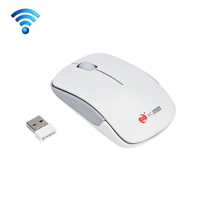 MC Saite MC-367 2.4GHz Wireless Mouse with USB Receiver for Computer PC Laptop (White) -  by MC Saite | Online Shopping UK | buy2fix