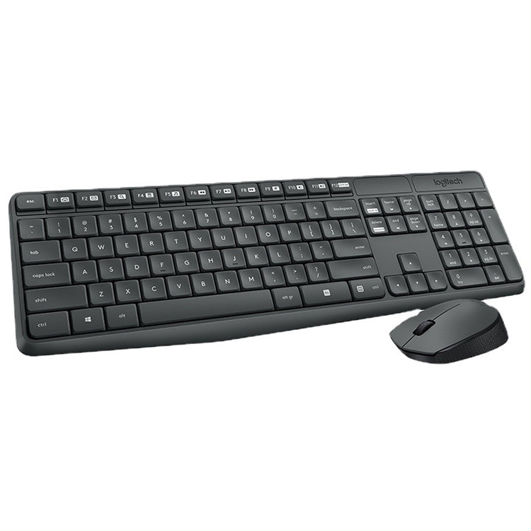 Logitech MK235 Wireless Keyboard Mouse Set - Wireless Keyboard by Logitech | Online Shopping UK | buy2fix