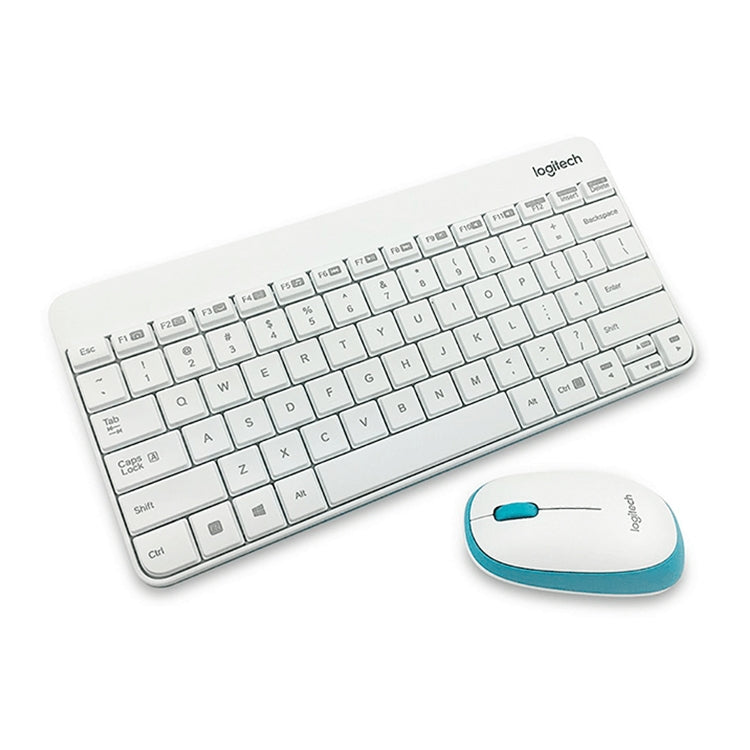 Logitech MK245 Nano Wireless Keyboard Mouse Set (White) - Wireless Keyboard by Logitech | Online Shopping UK | buy2fix