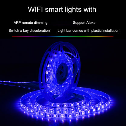 XS-SLD01 5m 60W Smart WiFi Rope Light, 300 LEDs SMD 5050 Colorful Light APP Remote Control Works with Alexa & Google Home - Epoxy Waterproof Light by buy2fix | Online Shopping UK | buy2fix