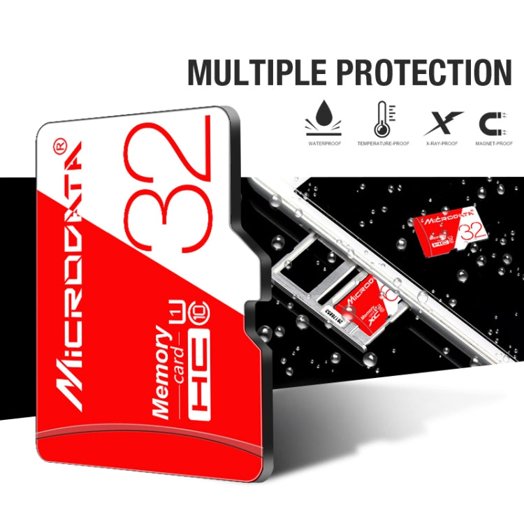 MICRODATA 256GB High Speed U3 Red and White TF(Micro SD) Memory Card - Micro SD Card by MiCRODATA | Online Shopping UK | buy2fix