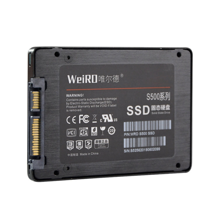 WEIRD S500 512GB 2.5 inch SATA3.0 Solid State Drive for Laptop, Desktop - Computer & Networking by buy2fix | Online Shopping UK | buy2fix